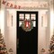 16-Inch Pre-Lit Christmas Wreath Front Door (Red) 16"D x 16"W x 4.5"H